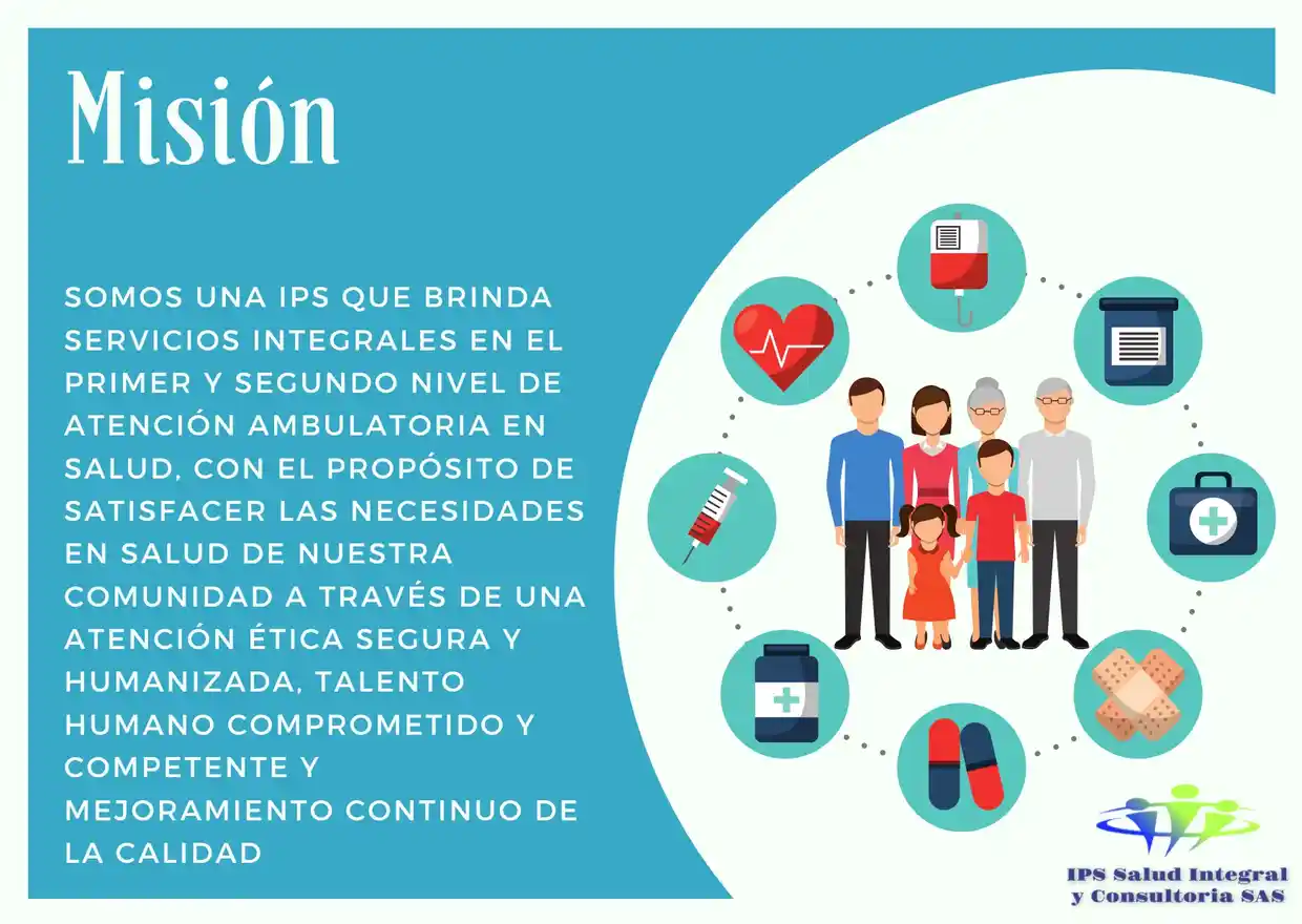 Misión de IPS Salud Integral y consultoría SAS